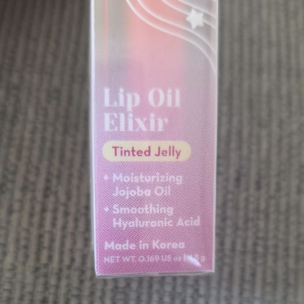 The Creme Shop Lip Oil Elixir, New, Two Sticks, Tinted Jelly